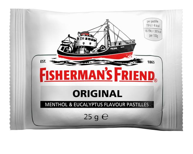 FISHERMAN'S FRIEND Original Pastilles 1 Pack of 25g 0.9 oz - Soposopo