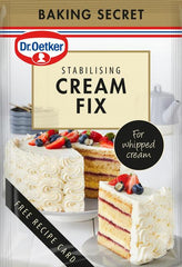 Dr. Oetker Cream Fix Stabilizer for Whipping Cream 30g - Soposopo