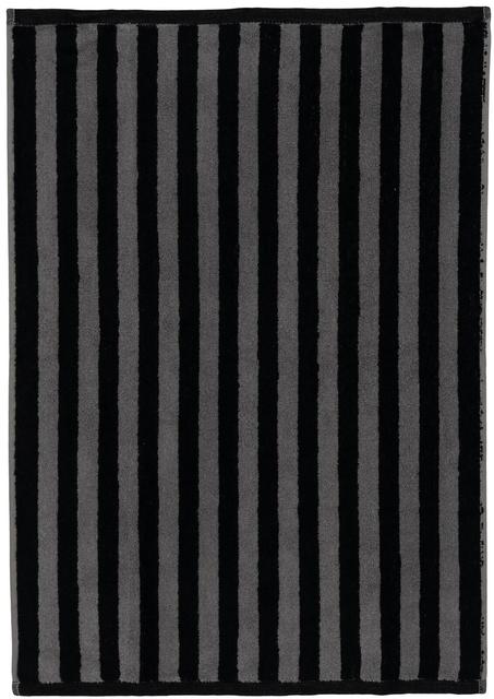House hand towel Stripe 50x70 cm gray/black - Soposopo