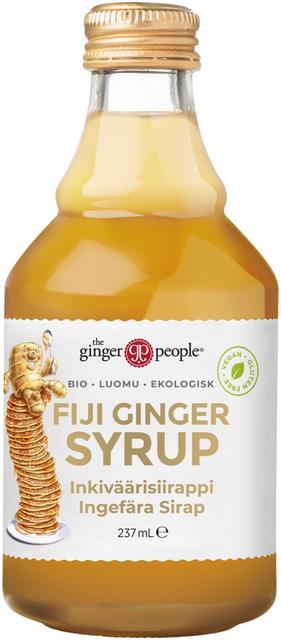 Ginger People Fiji Organic Ginger Syrup 237ml - Soposopo