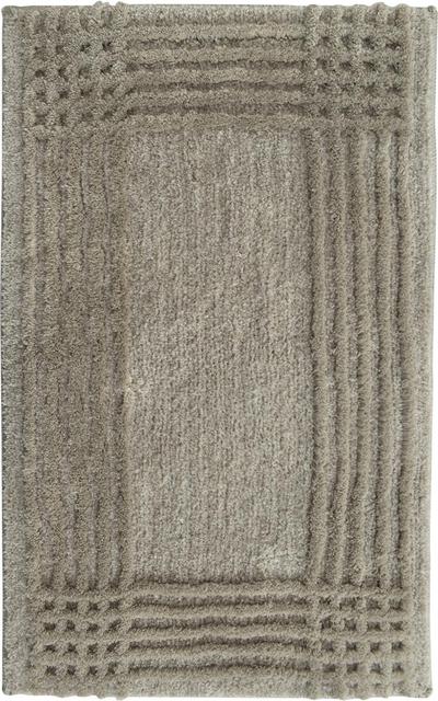 House bathroom mat 50x80 cm beige/white - Soposopo