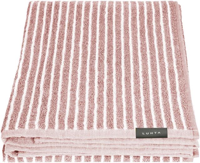 Luhta Home bath towel Luoto pink. 70x140 cm - Soposopo