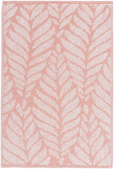 House hand towel Leaf 30x50 cm. pink - Soposopo