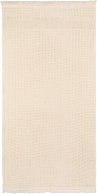 House bath towel Waffle 70x140 cm beige - Soposopo