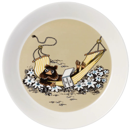 Moomin Plate 19cm Rat King in Cave – product photo