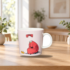 Moomin Ninny Invisible Child Mug 0.3L by Arabia – product photo on a table