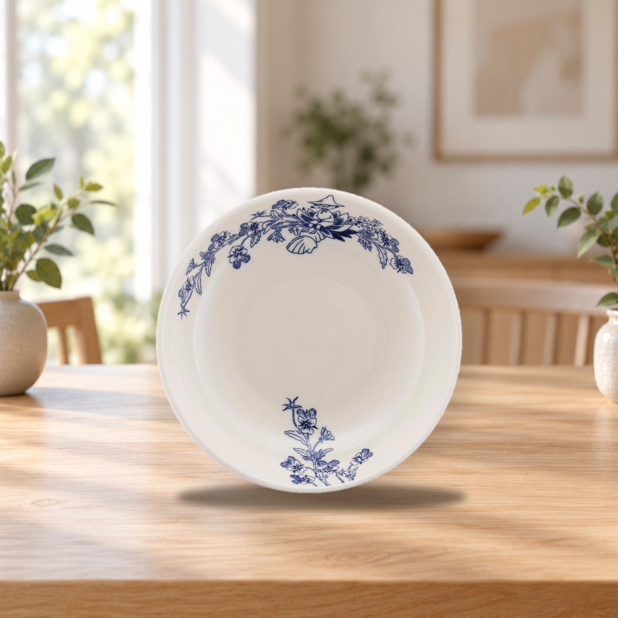 Moomin Arabia Pasta Bowl 21cm Haru Design – product photo on a table