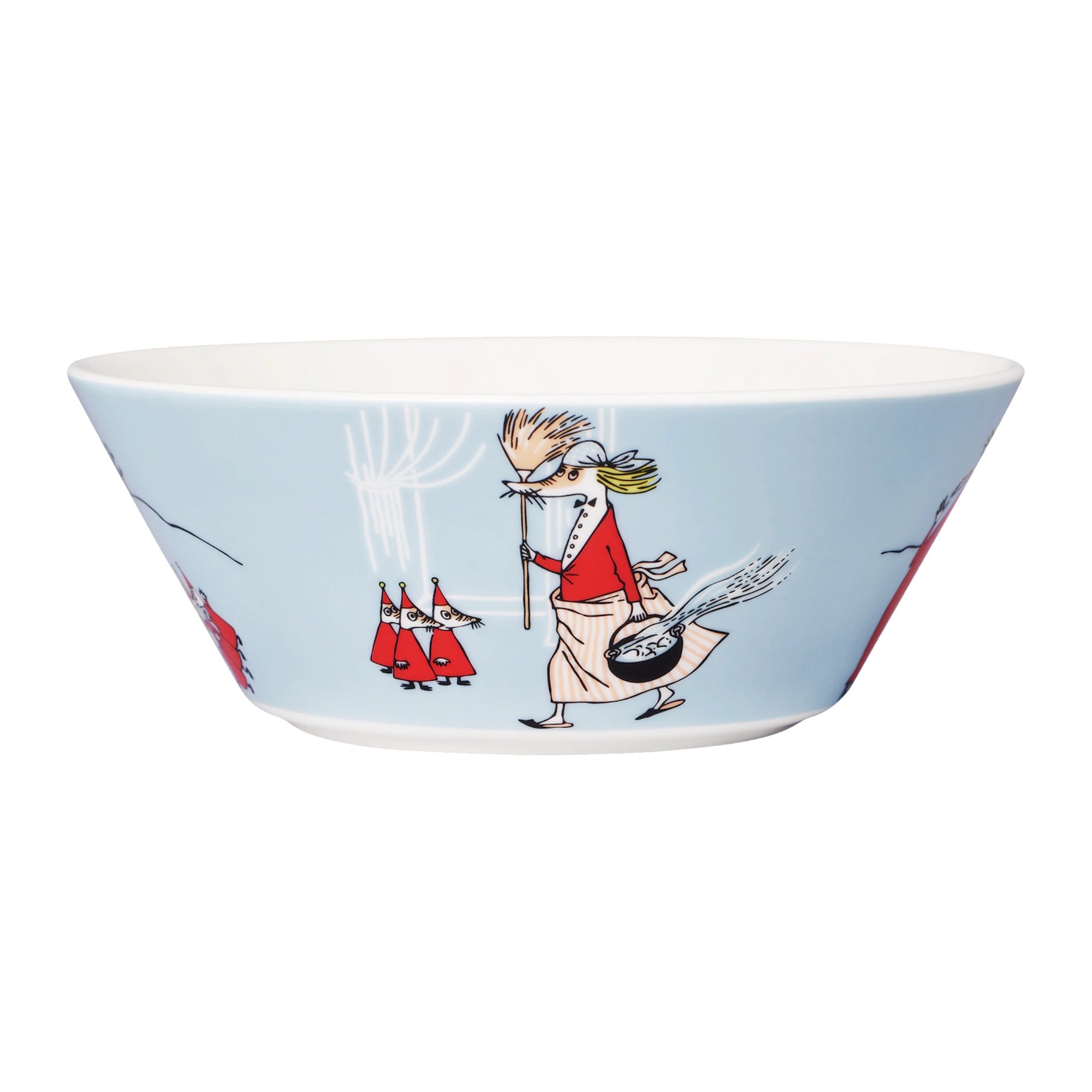 Moomin Bowl Mrs. Fillyjonk 15cm Grey – product photo