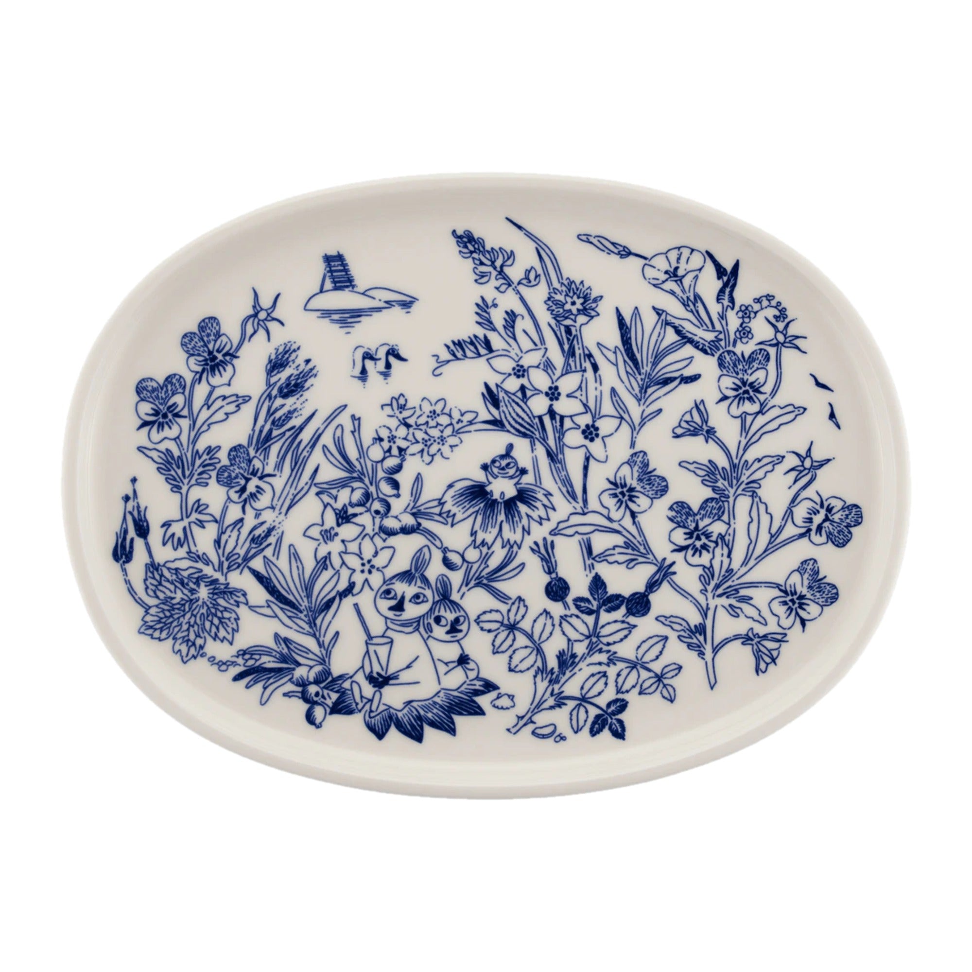 Moomin Arabia Serving Plate 17cm Haru Design – product photo
