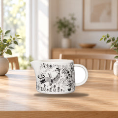 Arabia Emilia Pitcher 0.35L – product photo on a table