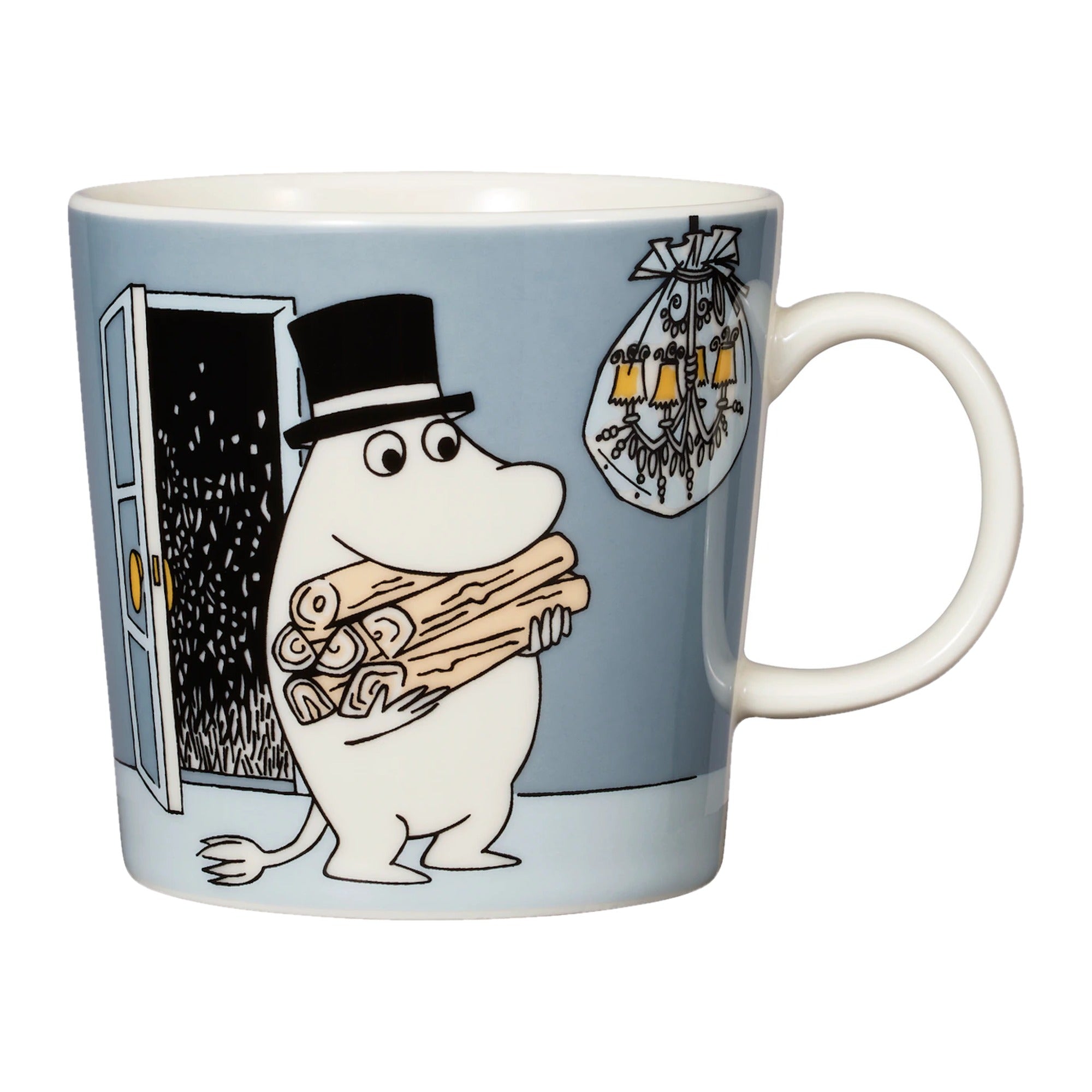 Moomin Mug 0.3L Moominpappa Grey – product photo