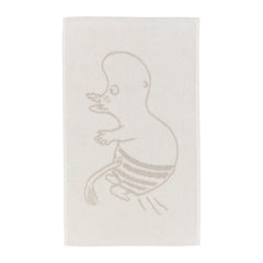 Moomin Arabia Hand Towel 30x50cm Moomintroll White – product photo