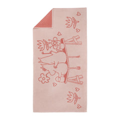 Moomin Arabia Bath Towel Love 70x140 cm Organic Cotton – product photo