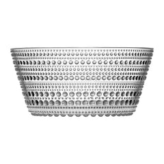 Iittala Kastehelmi Serving Bowl 1.4L Clear Glass – product photo