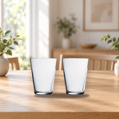 Iittala Kartio Drinking Glass Set 40cl – product photo on a table