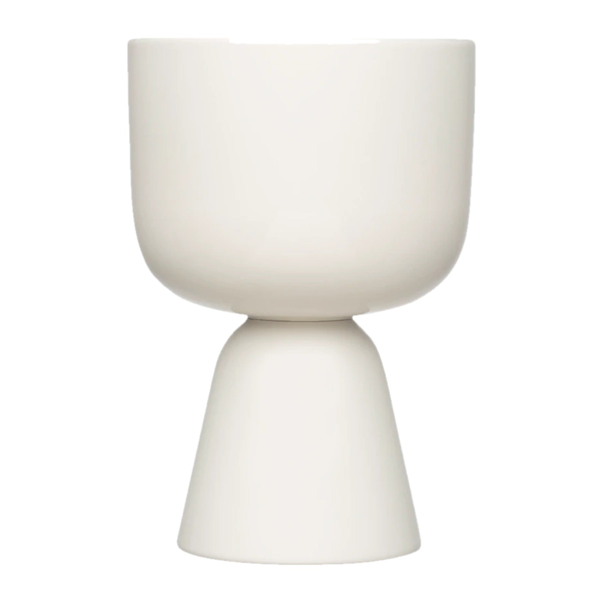 Iittala Nappula Plant Pot S 230x155mm White – product photo