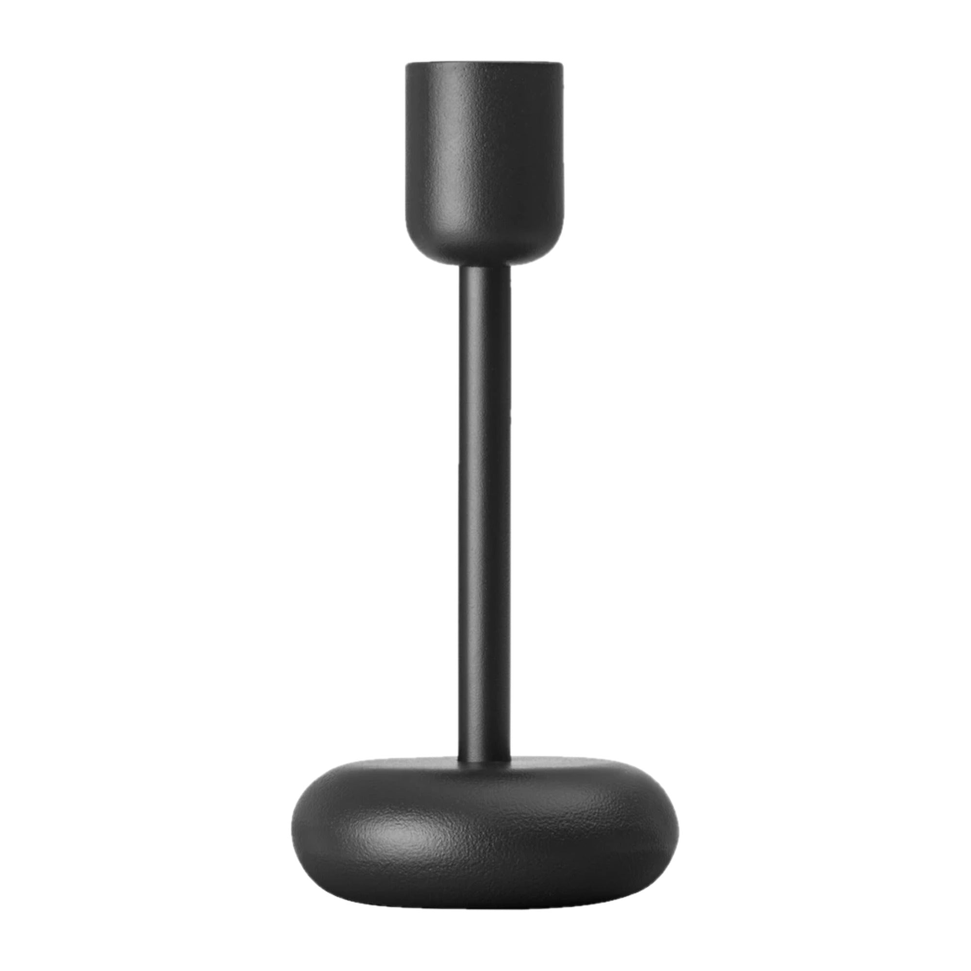 Iittala Nappula Candleholder 183mm Dark Grey – product photo