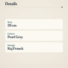 Iittala Teema Plate 26cm Pearl Grey – product details