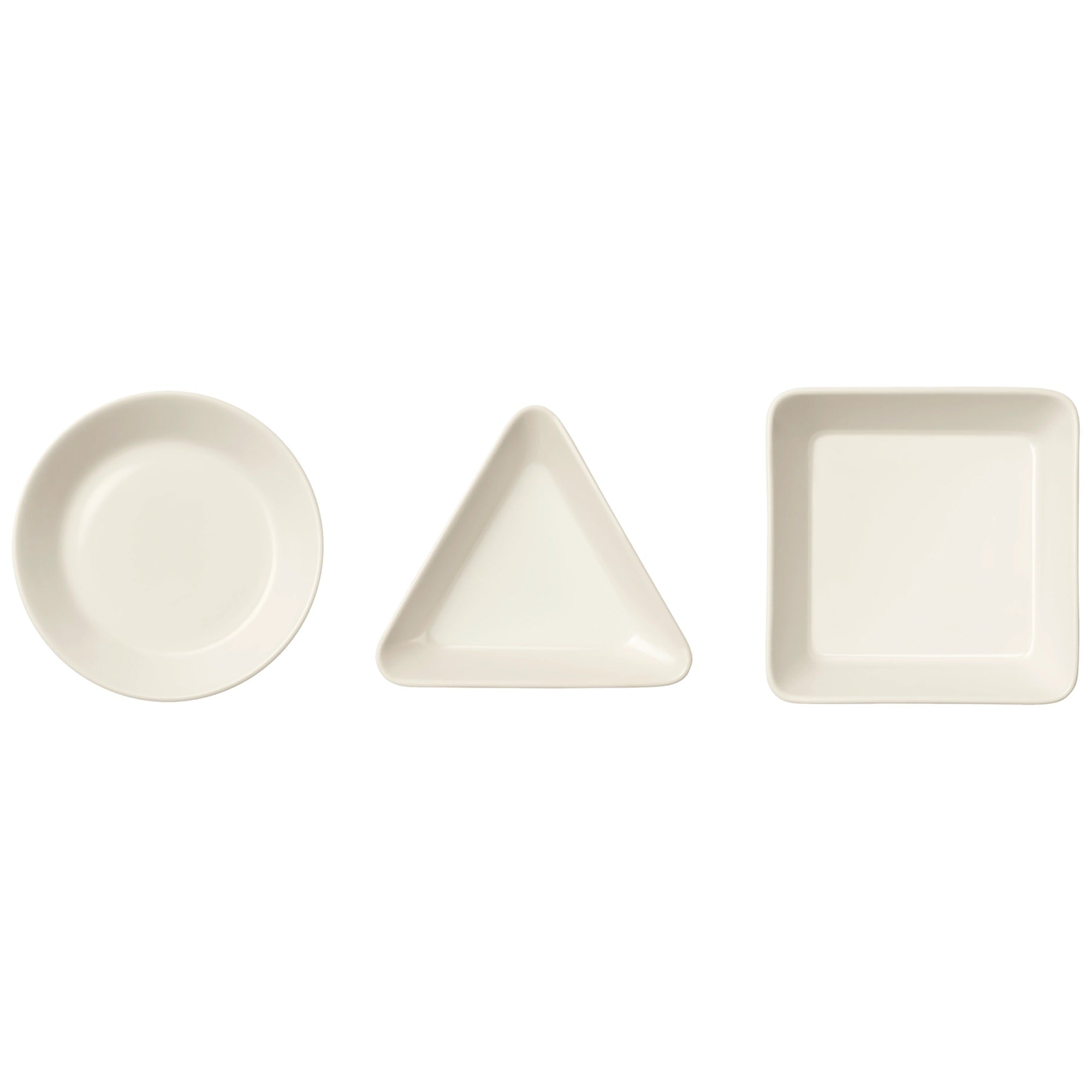 Iittala Teema Mini Serving Set 3-Piece White Dishes – product photo