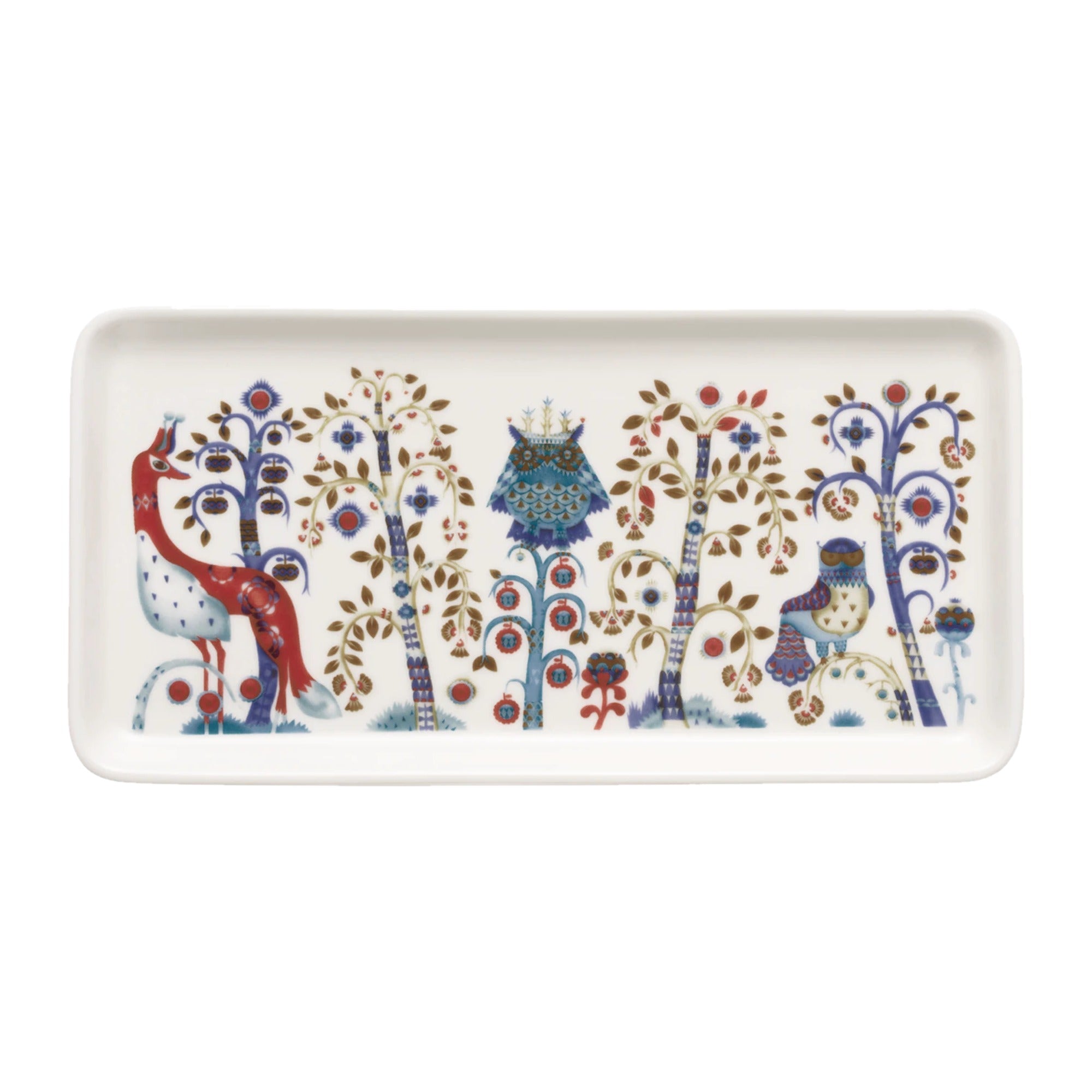 Iittala Taika Rectangle Plate 12x24cm White – product photo