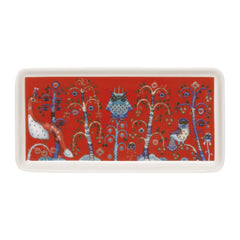 Iittala Taika Rectangle Plate 12x24cm Red – product photo