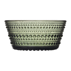 Iittala Kastehelmi Bowl 23cl Forest Green Glass Decor – product photo