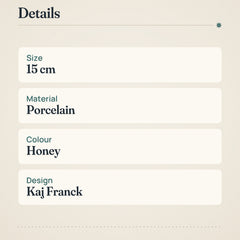 Iittala Teema Bowl 15cm Honey – product details