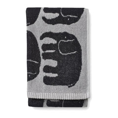 Finlayson Elefantti Hand Towel 50x70 cm Black/Grey – product photo