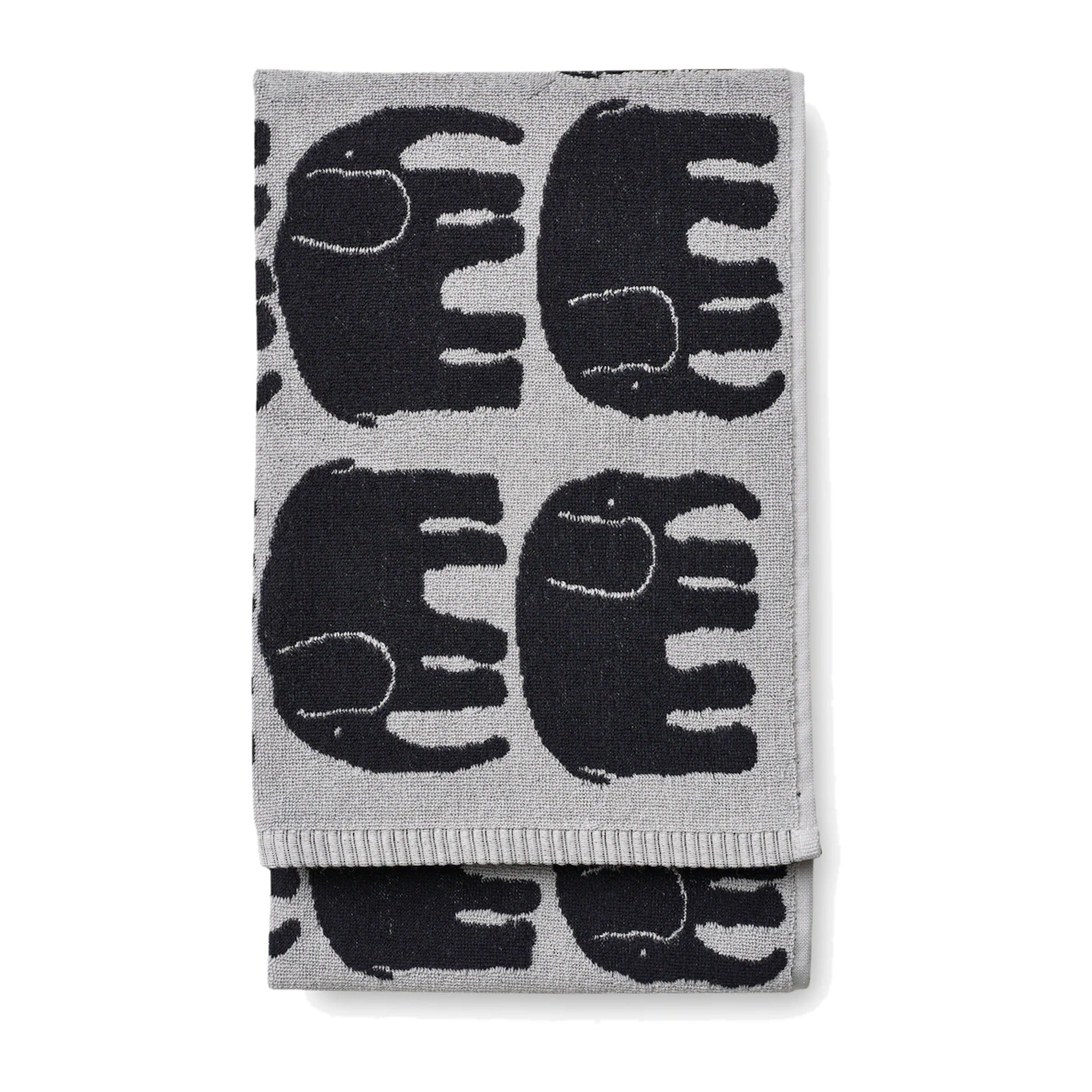 Finlayson Elefantti Bath Towel 70x150 cm Black/Grey – product photo