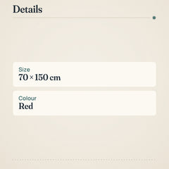 Finlayson Mukava Bath Towel 70x150 cm Wine Red – product details