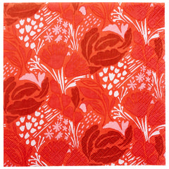 Havi Ester Red Napkin 20pcs 33cm – product photo
