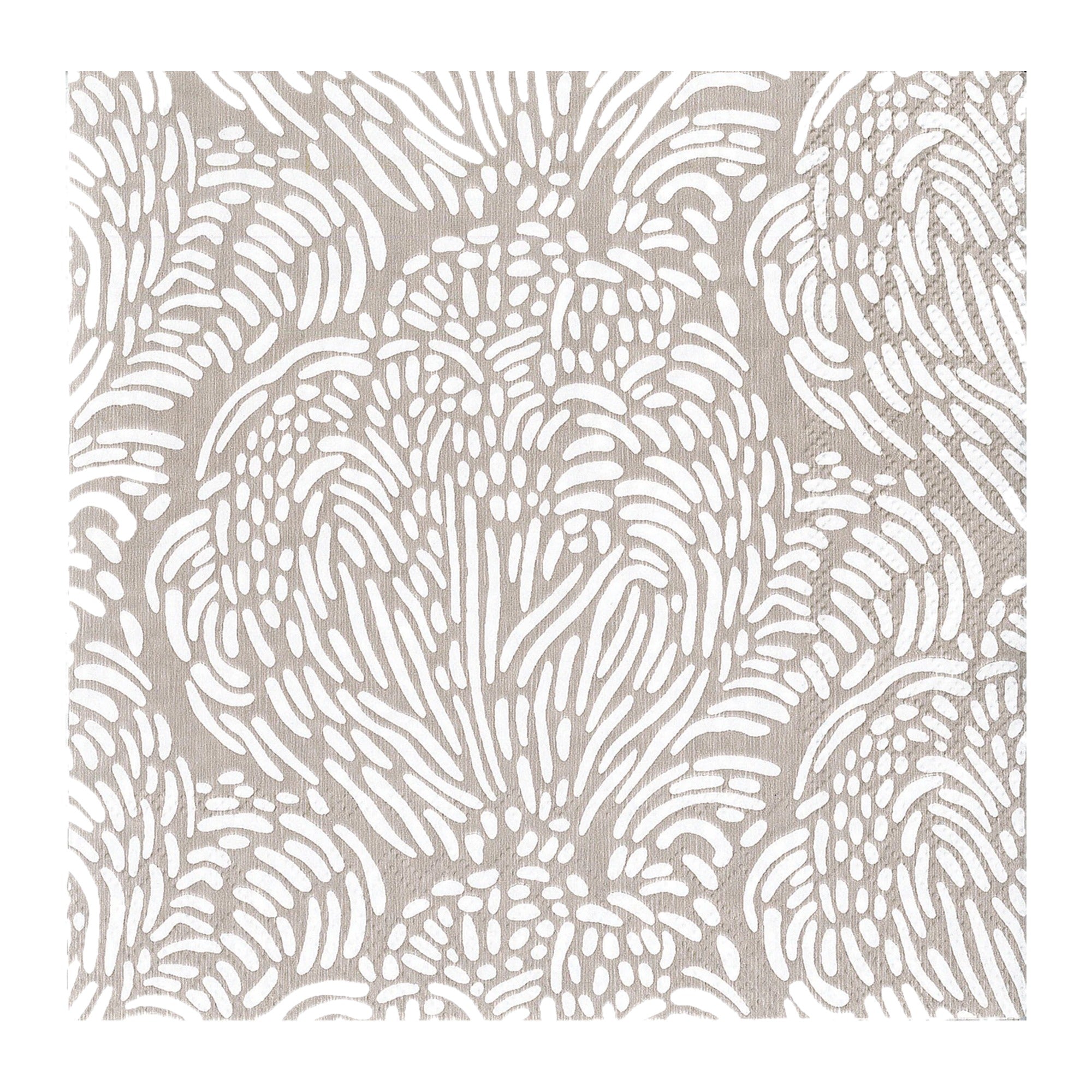 Pentik 33cm Lichen Light Brown Napkins – product photo