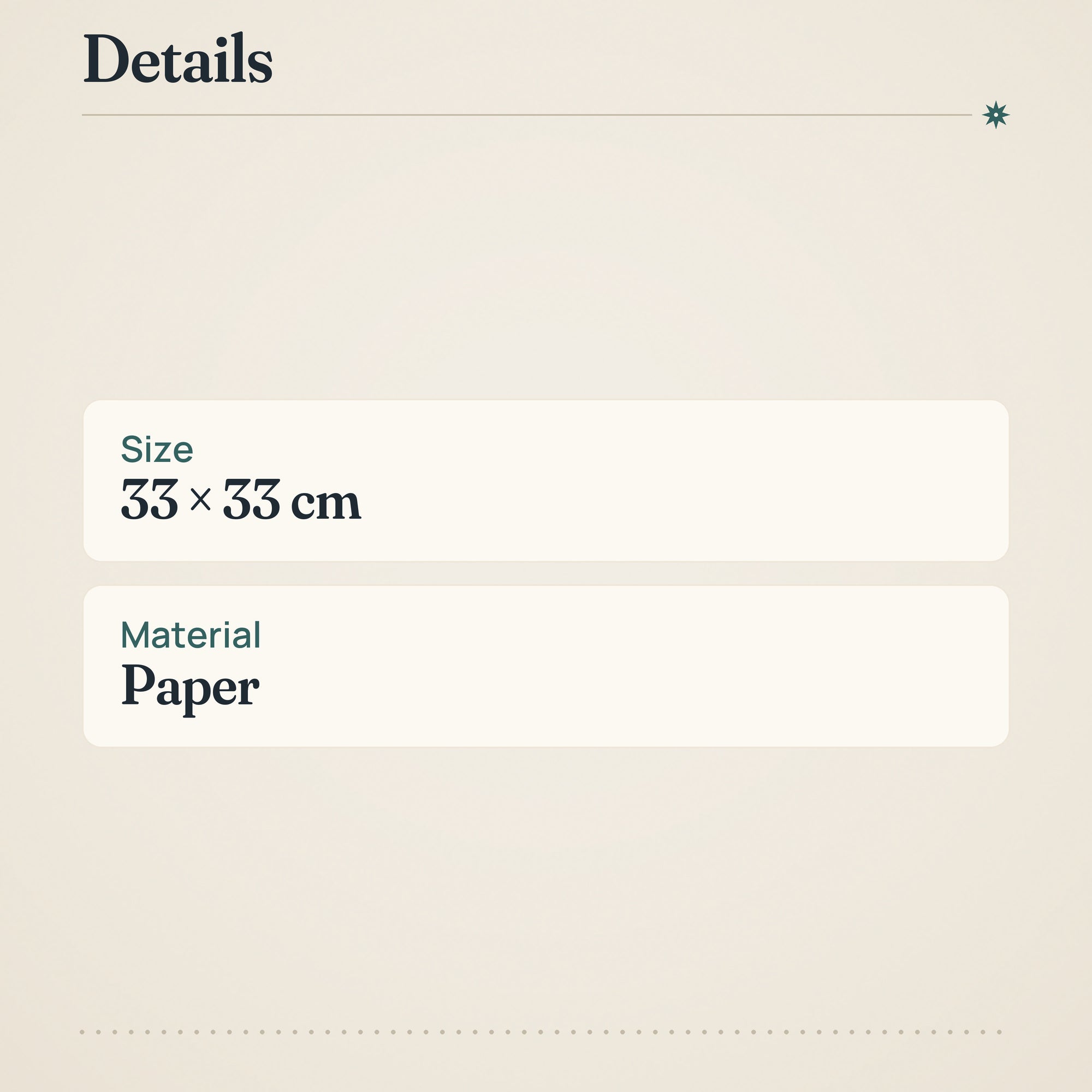 Kraft Happy Birthday Stars 2-Ply Paper Napkins 33x33cm – product details