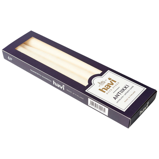 Havi Antique Candle Champagne 28cm 4pcs – product photo
