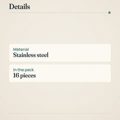 Fiskars FF Cutlery Set 16 Pcs Glossy Stainless Steel – product details