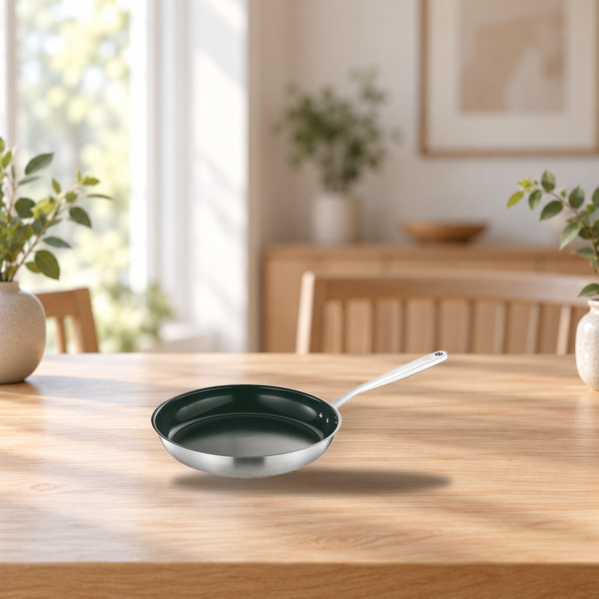 Fiskars 28 cm Frying Pan – product photo on a table