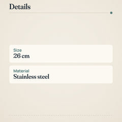 Fiskars All Steel Frying Pan 26 cm – product details