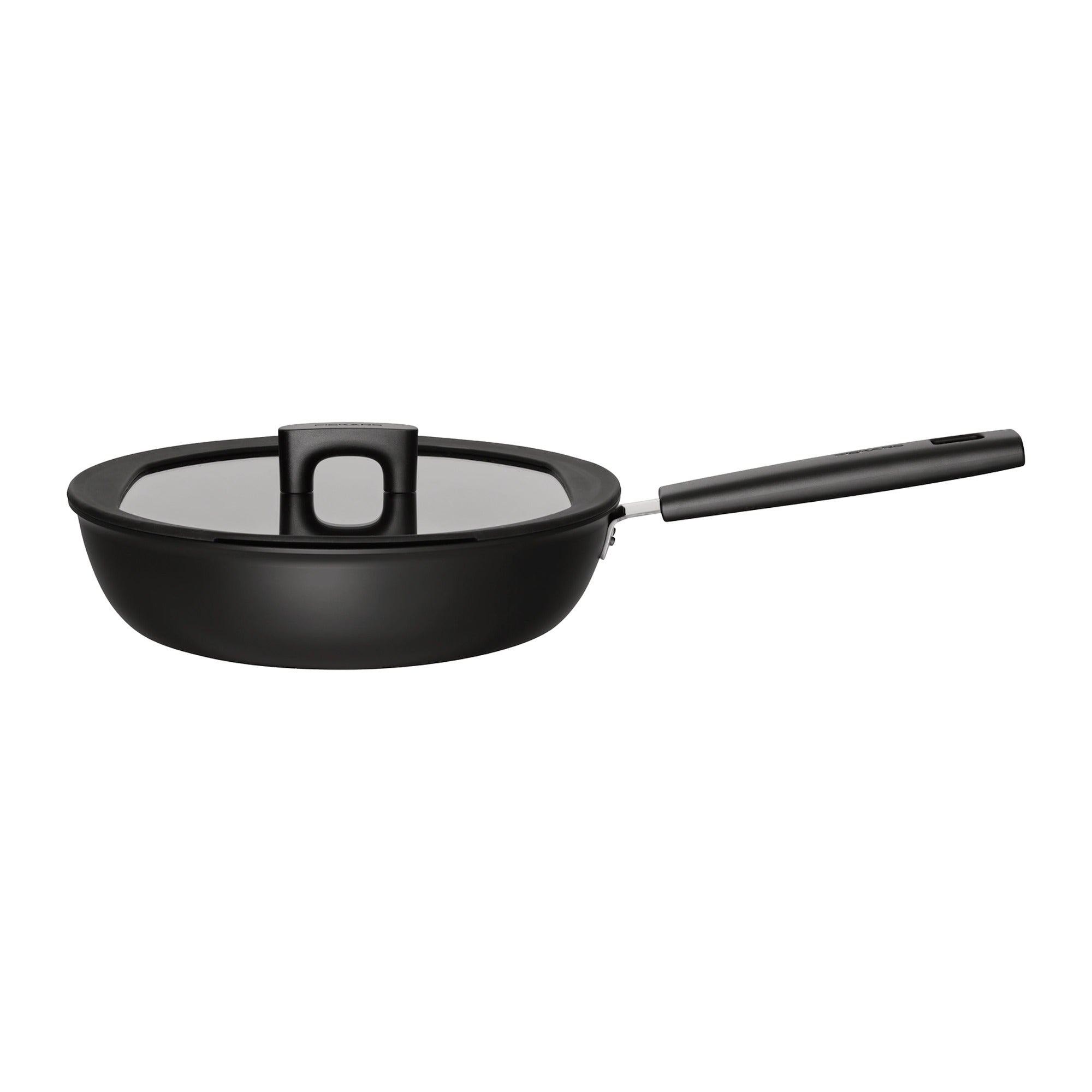 Fiskars Hard Face 28cm Sauté Pan with Lid – product photo
