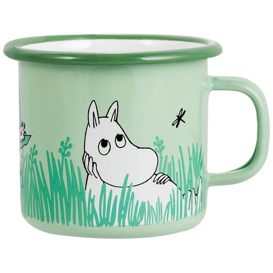 Moomin Boys Enamel Mug 2.5 dl by Muurla – product photo