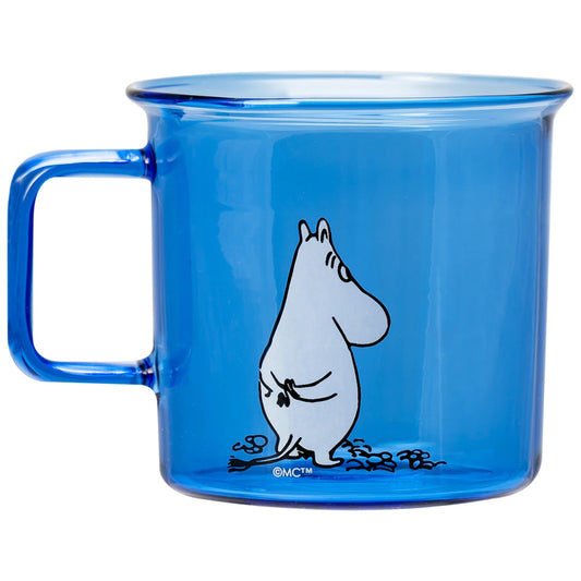 Muurla Muumi Glass Mug Moominpappa 3.5 dl – product photo
