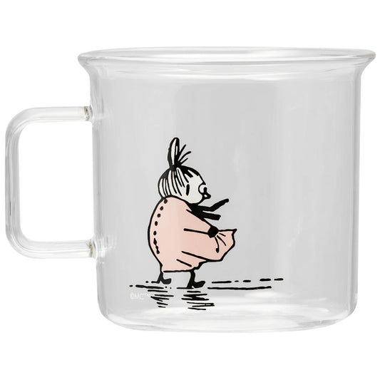 Muurla Moomin Glass Mug Little My 3.5 dl – product photo