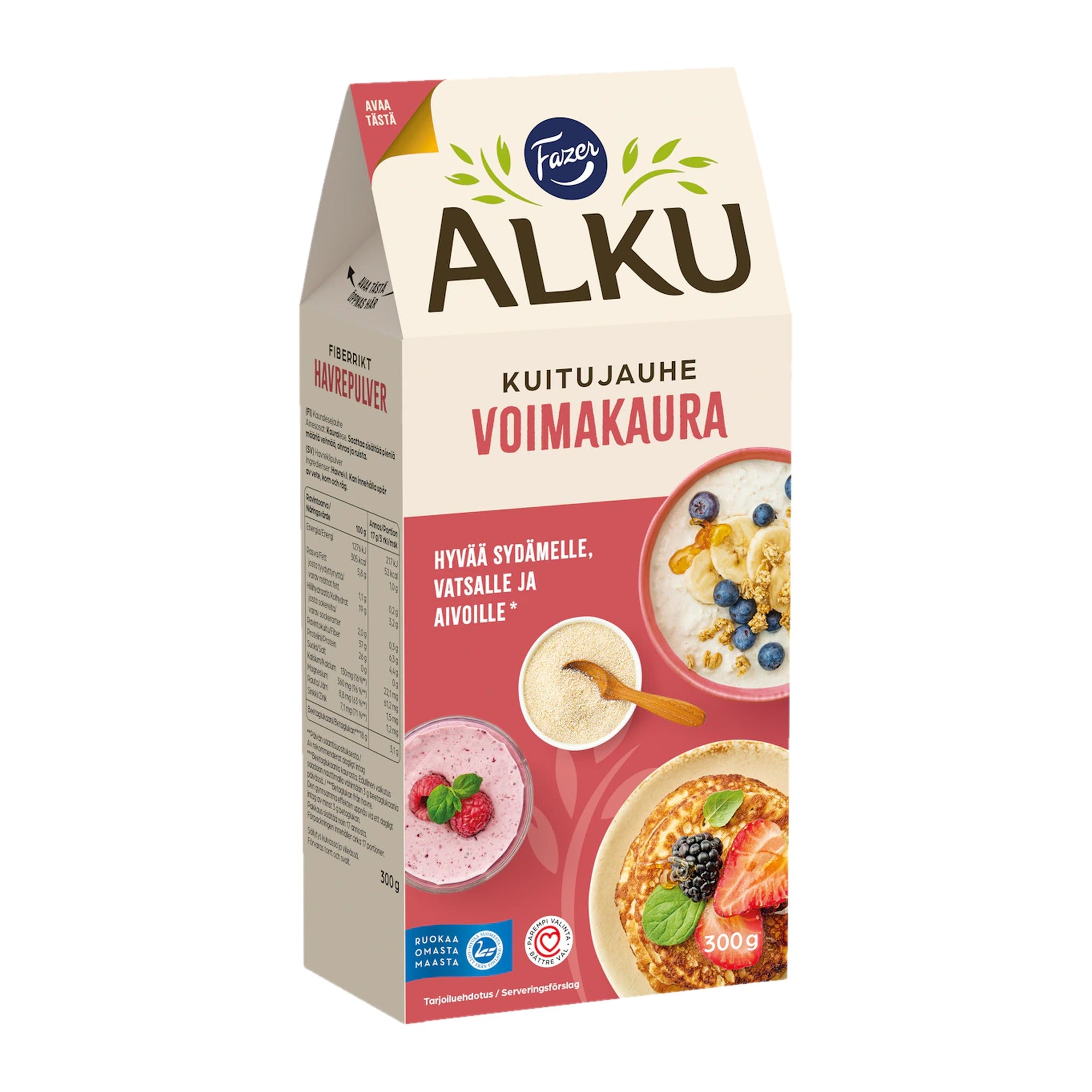 Fazer Alku Power Oats Fiber Powder 300g – product photo