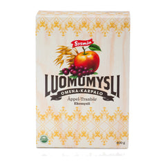 Sysmä Apple-Cranberry Organic Muesli 400g – product photo