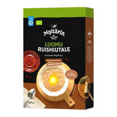 Myllärin Organic Rye Flakes 500g – product photo