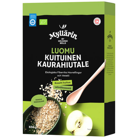 Myllärin Organic Oat Flakes 650g – product photo