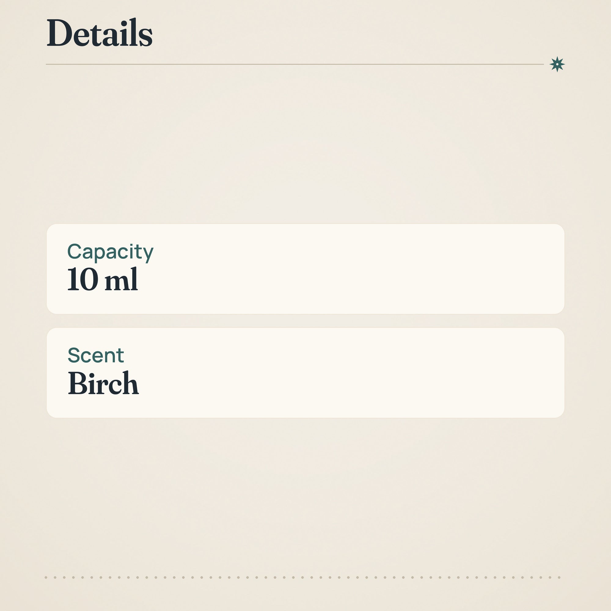 Emendo Birch Sauna Fragrance 10 ml – product details