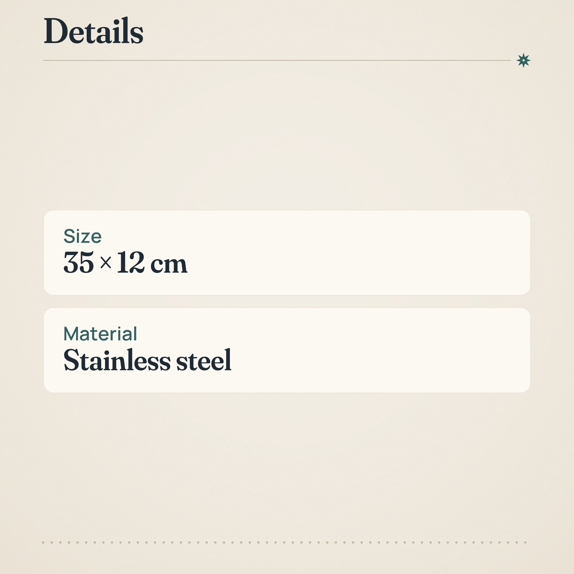 Stainless Steel Wash Basin 35x12 cm 8L for Sauna – product details