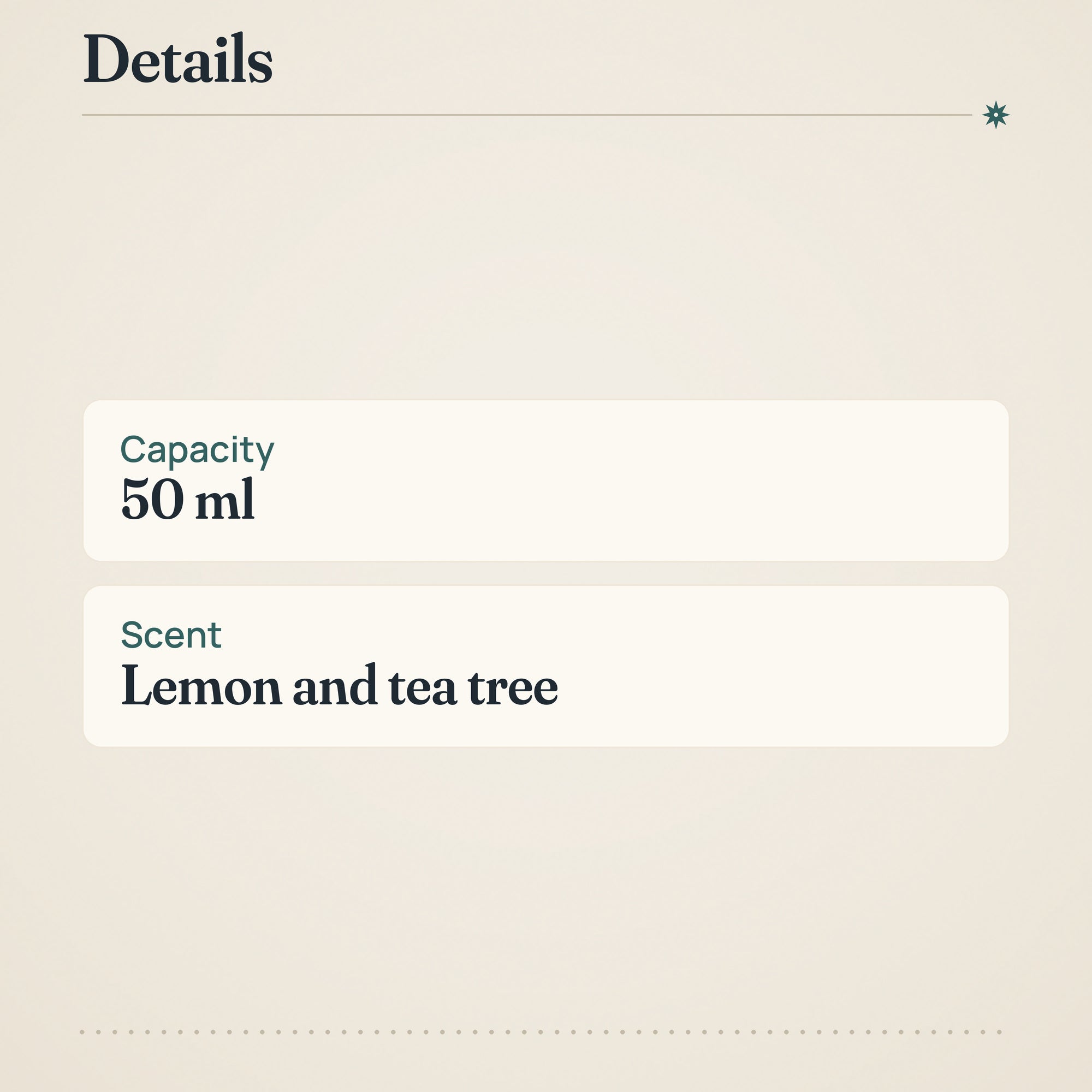 Kaurilan Sauna Vegan Deodorant Cream Lemon Tea Tree 50ml – product details