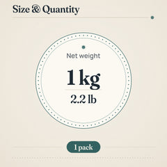 PRESTO Brewing Sugar 1kg for Wine and Beer Making – size and quantity