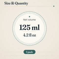 SteviaSweet Liquid Sweetener 125ml – size and quantity